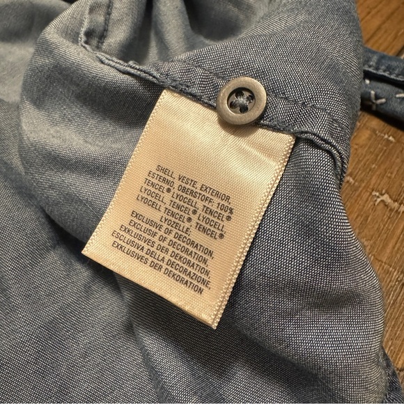 Holding Horses Anthropologie XL Stylish Blue Wrap Tank Top with Belt - Picture 11 of 13